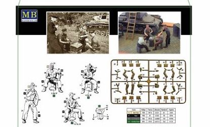 Picture of Die Skatspieler, Germany Tankmen, WWII 