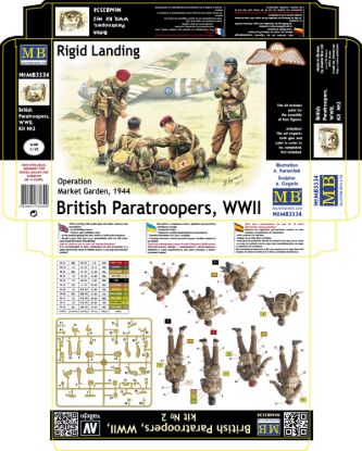 Picture of British paratroopers, 1944. Kit 2 