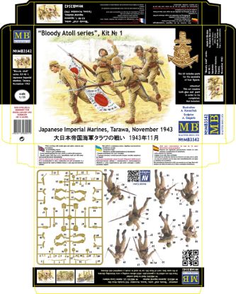 Picture of Bloody Atoll series. Kit No 1, Japanese Imperial Marines, Tarawa, November 1943 