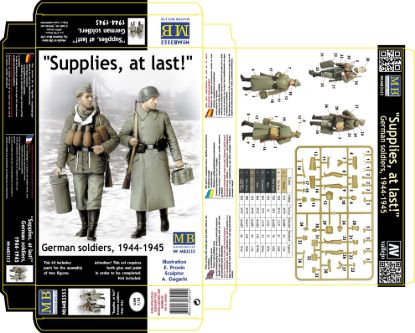 Picture of  Supplies, at last! Germany soldiers, 1944-1945 