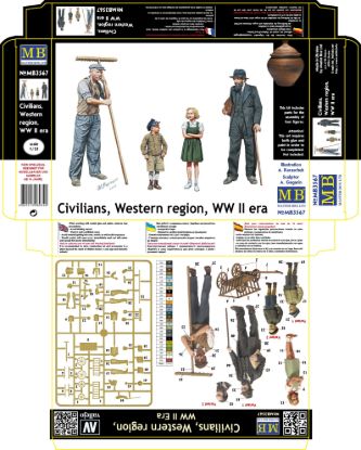 Picture of Civilians, Western region, WW II era 