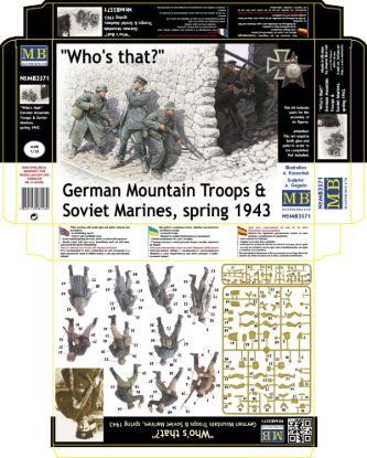 Picture of Who’s that?, Germany Mountain Troops & Soviet Marines, spring 1943 