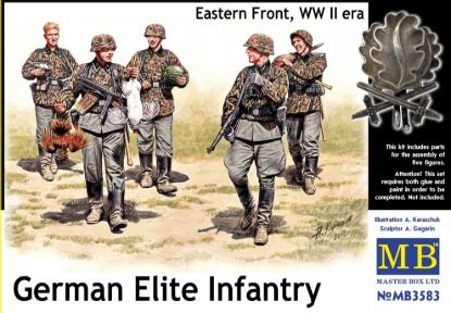 Picture of Germany Elite Infantry, Eastern Front, WW II era 
