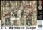 Picture of U.S. Marines in Jungle, WW II era 
