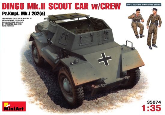 Picture of Dingo Mk II ( Pz.Kpfw.MK 1 202 (e)) w/crew 