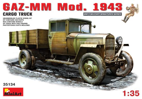 Picture of GAZ-MM. Mod. 1943. Cargo Truck