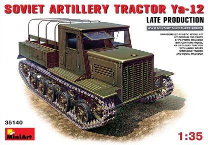 Picture of Ya-12 Late Prod. Soviet Artillery Tractor