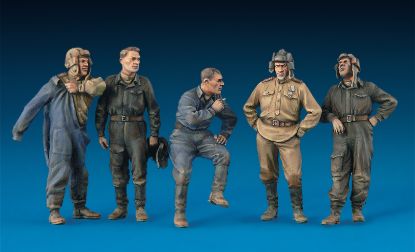 Picture of T-80 Soviet Light Tank w/Crew.Special Edition