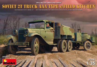 Picture of Soviet 2 t Truck AAA Type w/Field Kitchen