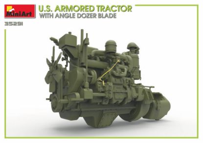 Picture of U.S. Armored Tractor w/Angle Dozer Blade