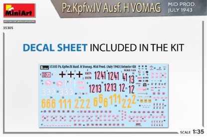 Picture of Pz.Kpfw.IV Ausf. H Vomag. Mid Prod. (July 1943) Interior Kit