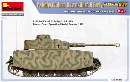 Picture of Pz.Kpfw.IV Ausf. G-Last/H-Early Nibelungenwerk Prod. (May-June 1943) 2in1 Interior Kit