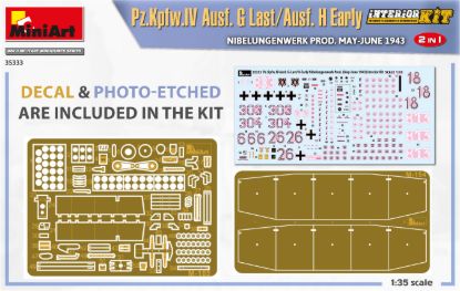 Picture of Pz.Kpfw.IV Ausf. G-Last/H-Early Nibelungenwerk Prod. (May-June 1943) 2in1 Interior Kit