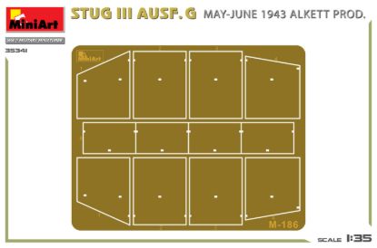 Picture of StuG III Ausf. G  May-June 1943 Alkett Prod.