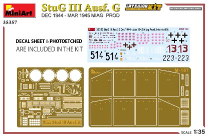 Picture of StuG III Ausf. G  Dec 1944 - Mar 1945 Miag  Prod. Interior Kit