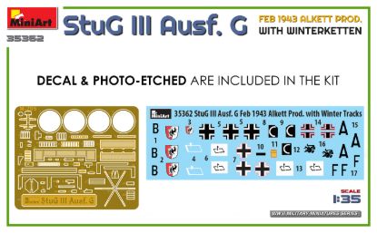 Picture of StuG III Ausf. G  Feb 1943 Alkett Prod. with Winterketten