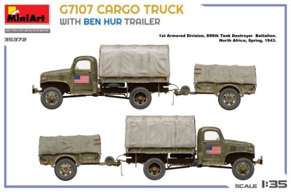 Picture of G7107 Cargo Truck with Ben Hur Trailer