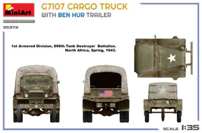 Picture of G7107 Cargo Truck with Ben Hur Trailer