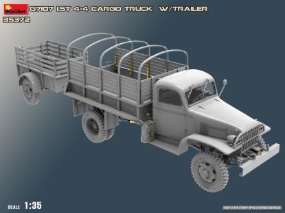 Picture of G7107 Cargo Truck with Ben Hur Trailer