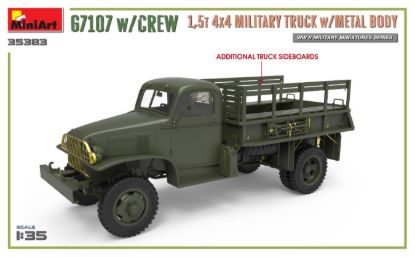 Picture of G7107 w/CREW 1,5t 4X4 CARGO TRUCK w/METAL BODY