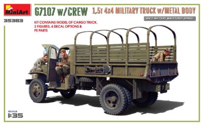 Picture of G7107 w/CREW 1,5t 4X4 CARGO TRUCK w/METAL BODY