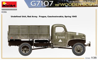 Picture of 1,5t 4x4 G7107 Cargo Truck w/Wooden Body