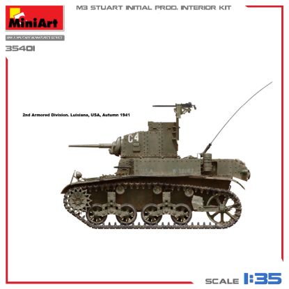 Picture of M3 Stuart Initial Prod. Interior Kit