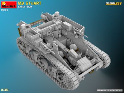 Picture of M3 Stuart Early Prod. Interior Kit
