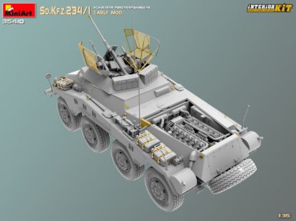 Picture of Sd.Kfz.234/1 Schwerer Panzerspähwagen (2 cm). Early Mod. Interior Kit