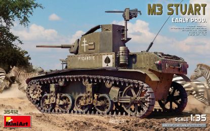 Picture of M3 Stuart. Early Prod.