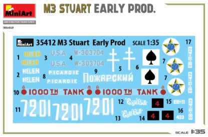 Picture of M3 Stuart. Early Prod.