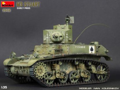 Picture of M3 Stuart. Early Prod.