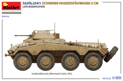 Picture of Sd.Kfz.234/1 Schwerer Panzerspдhwagen (2 cm). Late Mod