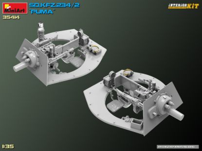 Picture of Sd.Kfz.234/2 “Puma”. Interior Kit