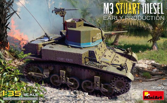 Picture of M3 Stuart Diesel Early Prod.