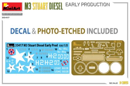 Picture of M3 Stuart Diesel Early Prod.