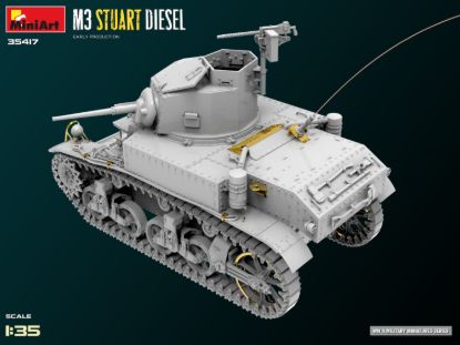 Picture of M3 Stuart Diesel Early Prod.