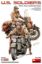 Picture of U.S. Soldiers w/ WLA Motorcycles