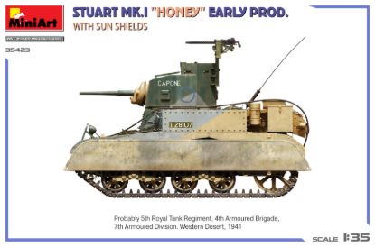 Picture of Stuart Mk.I  Honey Early Prod. w/Sun Shields
