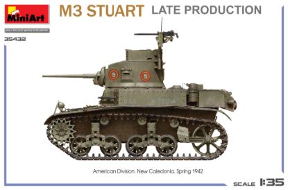Picture of M3 Stuart Light Tank. Late Prod.