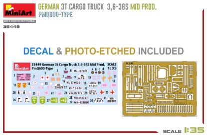 Picture of Germany 3t Cargo Truck 3,6-36S Mid Prod. PmQ600-Type