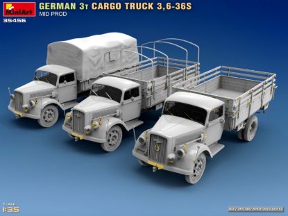Picture of Germany 3t Cargo Truck 3,6-36S Mid Prod