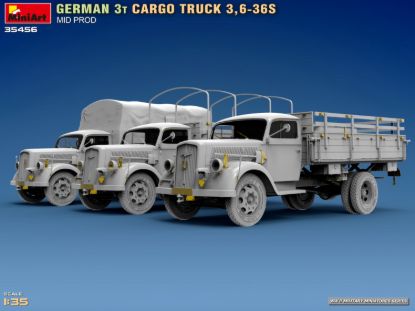Picture of Germany 3t Cargo Truck 3,6-36S Mid Prod