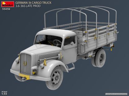 Picture of Germany 3t Cargo Truck  3,6-36S Late Prod