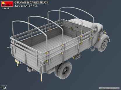 Picture of Germany 3t Cargo Truck  3,6-36S Late Prod