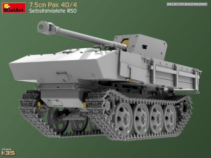 Picture of 7.5cm Pak 40/4 auf gep. Selbstfahrlafette RSO