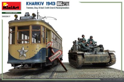 Picture of Kharkiv 1943: Tram & Stug. III Ausf. G w/Crew. Big Set