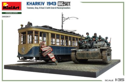 Picture of Kharkiv 1943: Tram & Stug. III Ausf. G w/Crew. Big Set