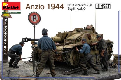 Picture of Anzio 1944. Field Repairing of Stug III. Ausf. G. Big Set