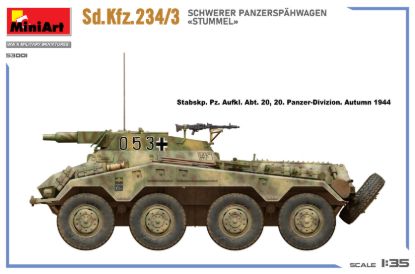 Picture of Sd.Kfz.234/3 Schwerer Panzerspähwagen «Stummel»